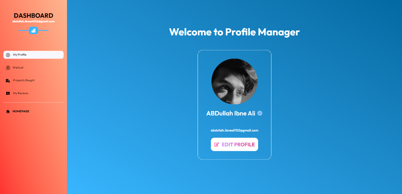 user profile 