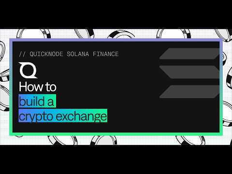 How to make a crypto exchange on Solana