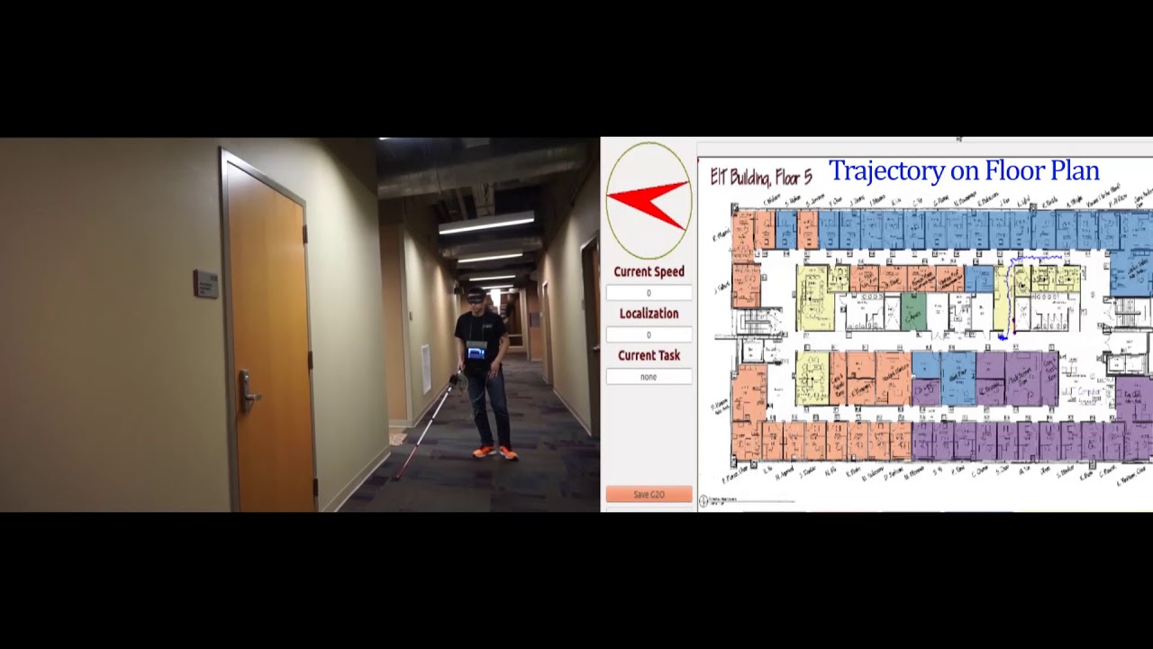 human subject test for smart cane