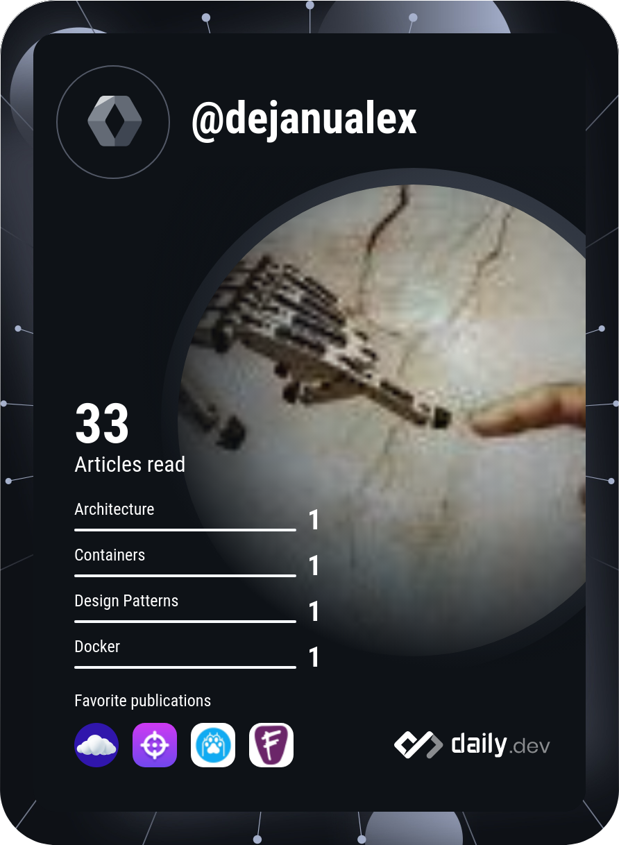 dejanualex's Dev Card