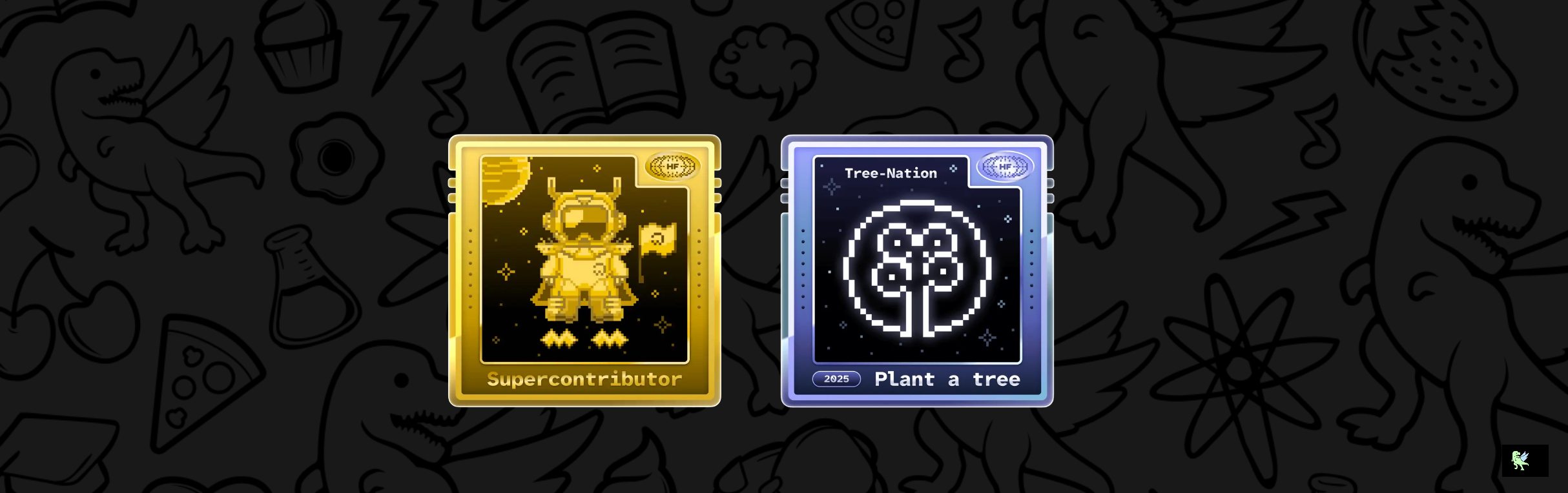 An image of @kronos's Holopin badges, which is a link to view their full Holopin profile