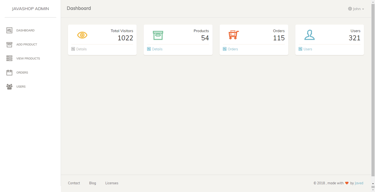 Dashboard