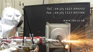Hand-operated laser cutting for nuclear decommissioning
