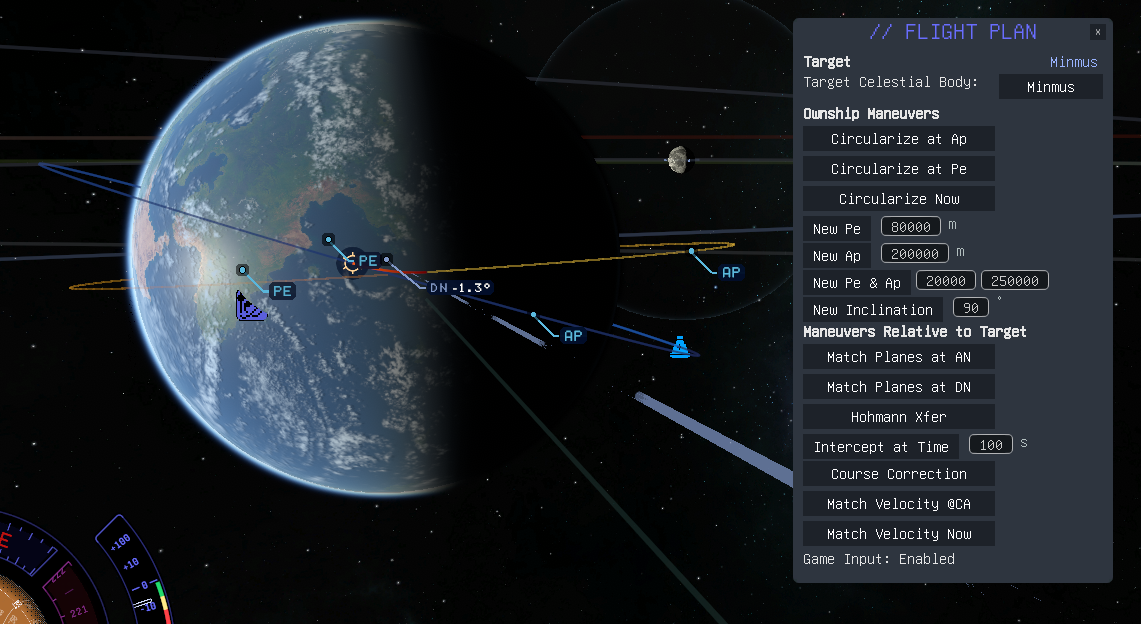 Flight Plan: Match Planes with Target at DN Example