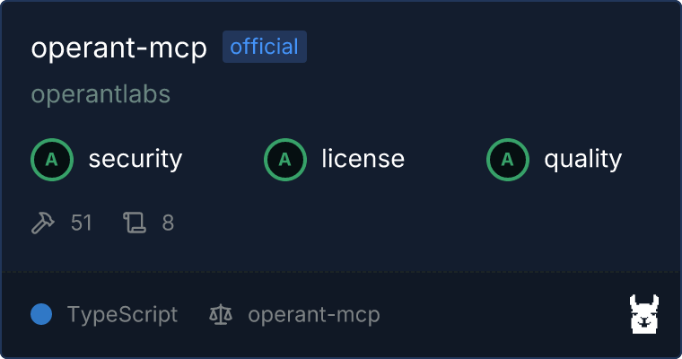 operant-mcp MCP server