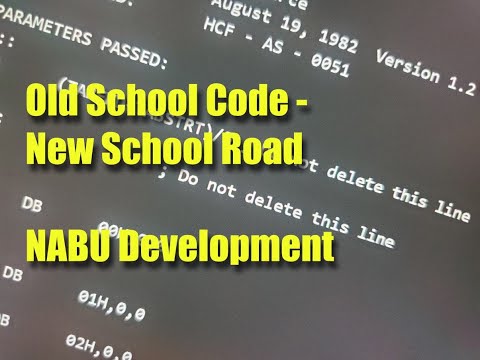 NABU Development Example - Old School Code