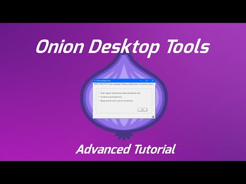 Onion Desktop Tool - Video Presentation