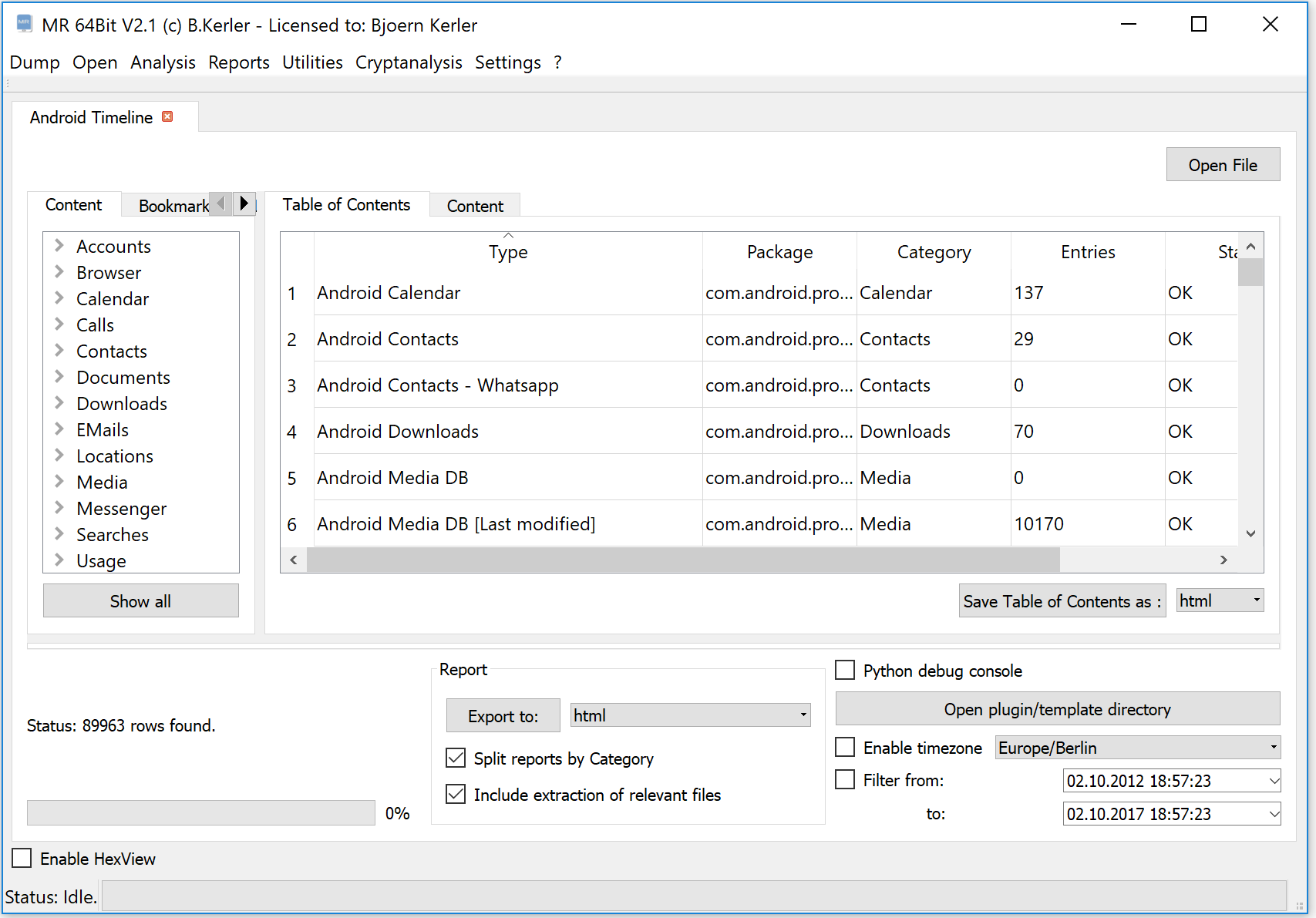 Timeline Module