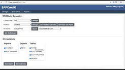 SAPCon.IO Codegen