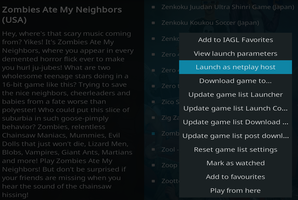 IAGL Netplay Host