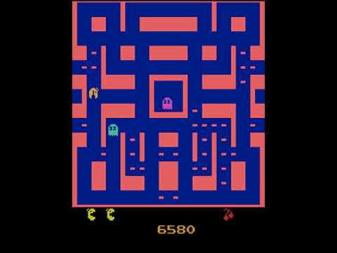 Watch A2C agent playing Ms.Pacman