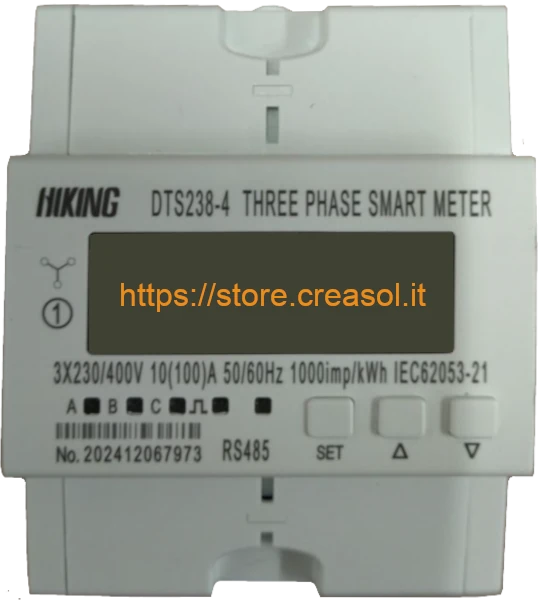 DTS238-2 ZN/S three phase energy meter