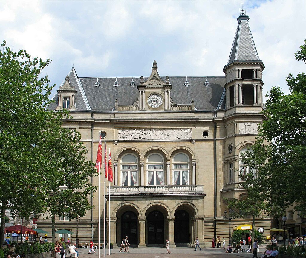 Source : Wikipédia - Cercle municipal de Luxembourg