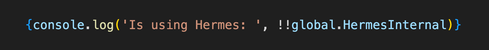 Added this code inside JSX code for an instant check.