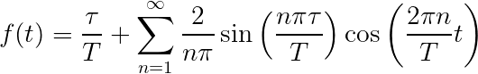 Fourier Series Equation