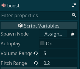 Volume and pitch range