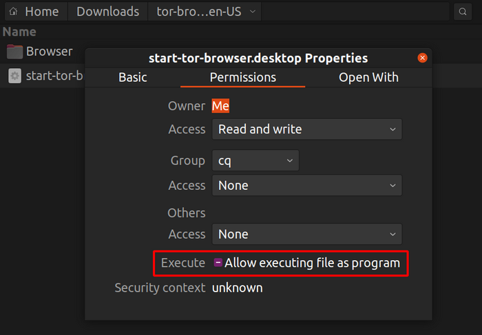 https://tb-manual.torproject.org/static/images/linux-make-desktop-file-executable.png