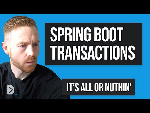 Transactions in Spring Boot