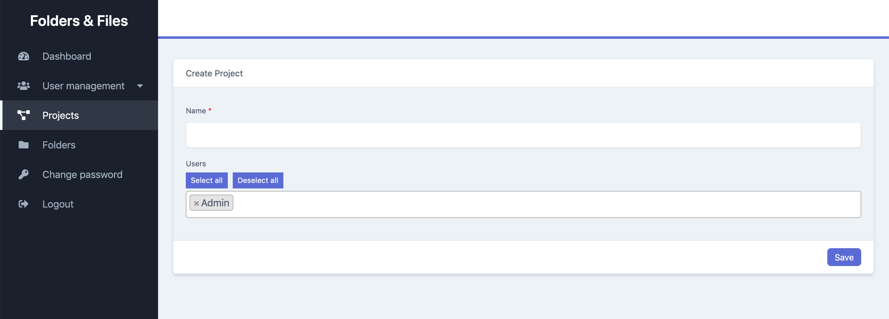 QuickAdminPanel Tailwind Form