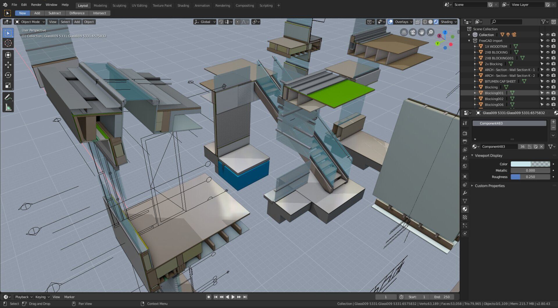 The new features of the Blender 3D view