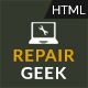 Repair Geek - Laptop And Computer Fixing Service Center Template