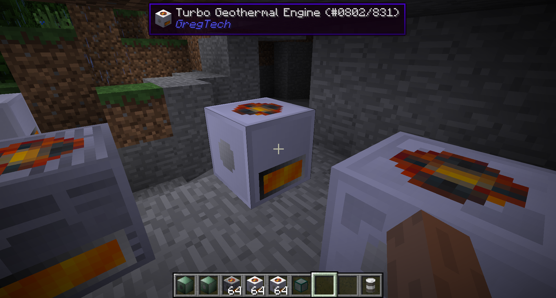 Geothermal Engine - On - 3 Tiers