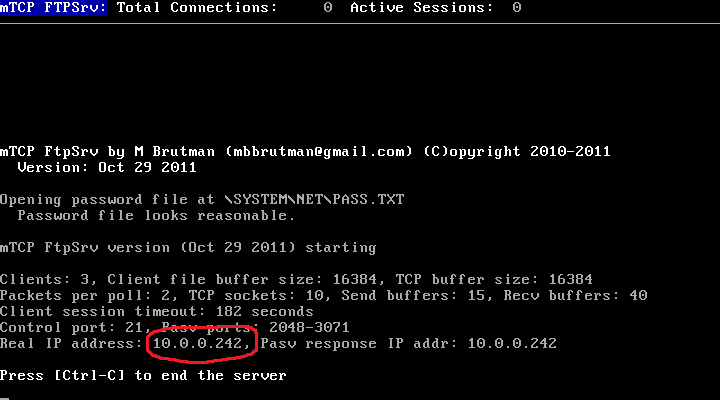 Cobalt FTP server