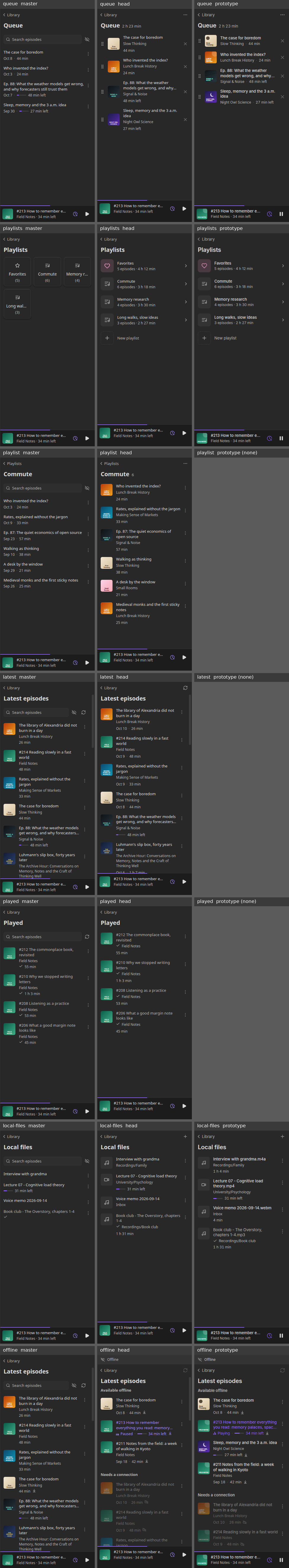 Sidebar dark