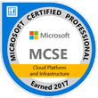 MCSE: Cloud Platform and Infrastructure — Certified 2017