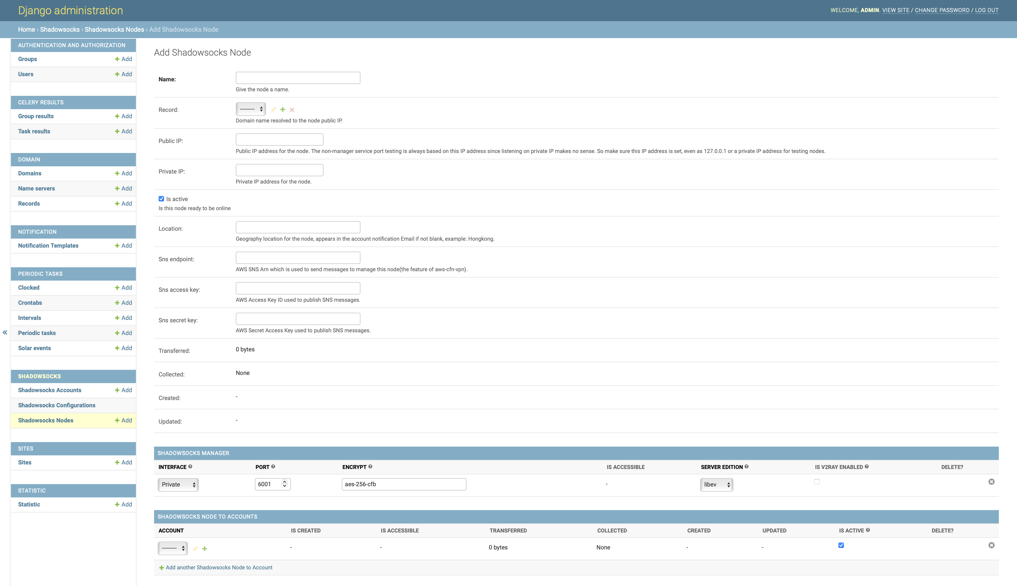 Home › Shadowsocks › Shadowsocks Nodes