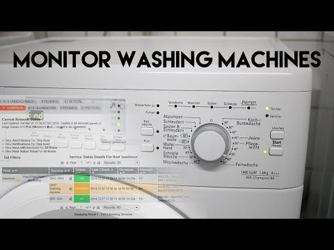 Monitoring washing machines with a Raspberry Pi + PIR sensor + Nagios / Icinga 