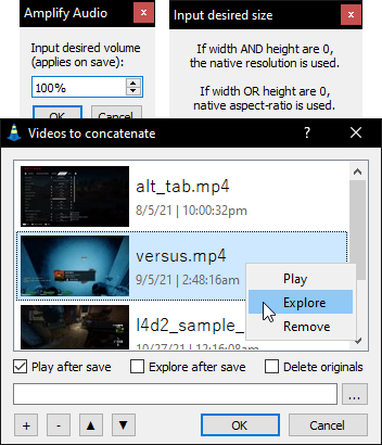 Other features