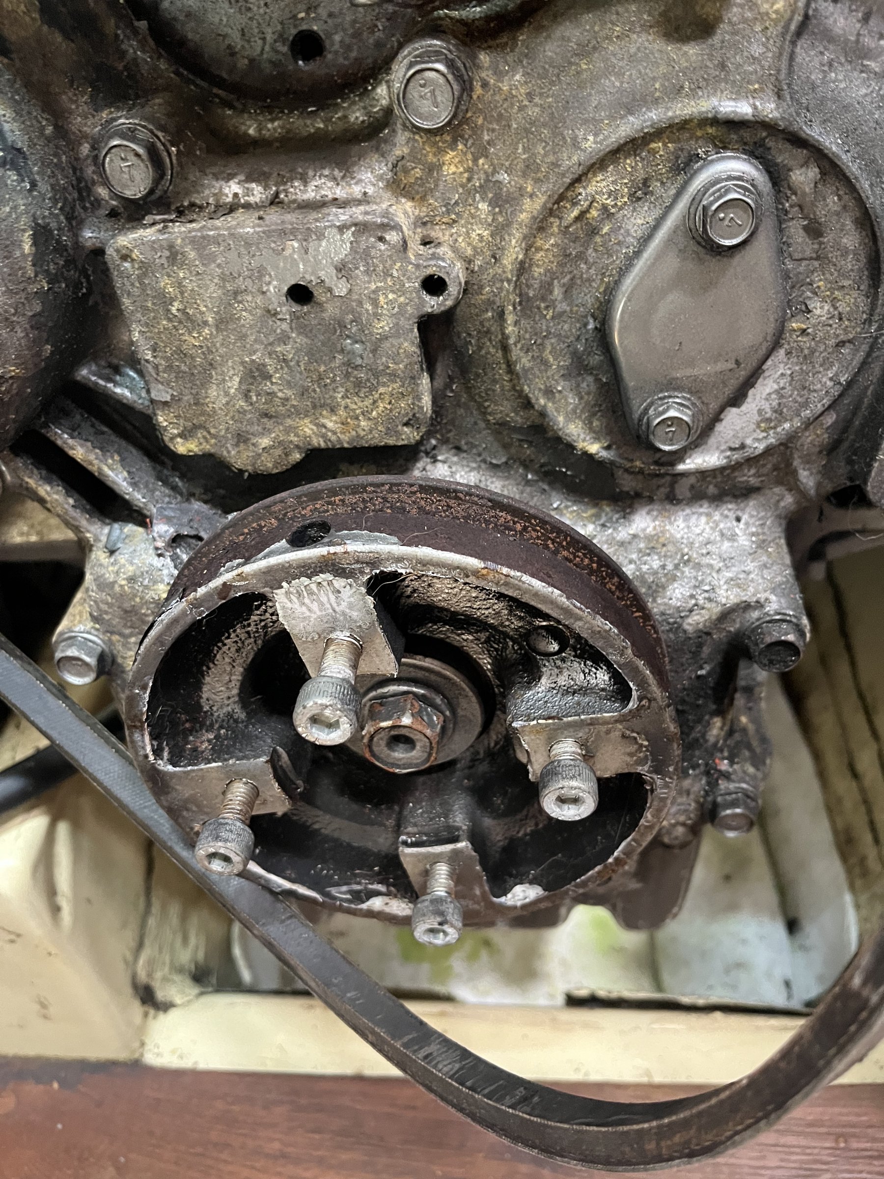 current/stock alternator pulley