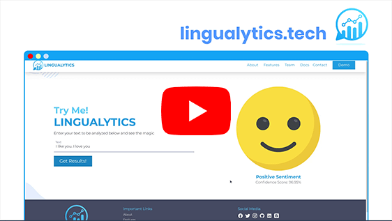 Lingualytics demo