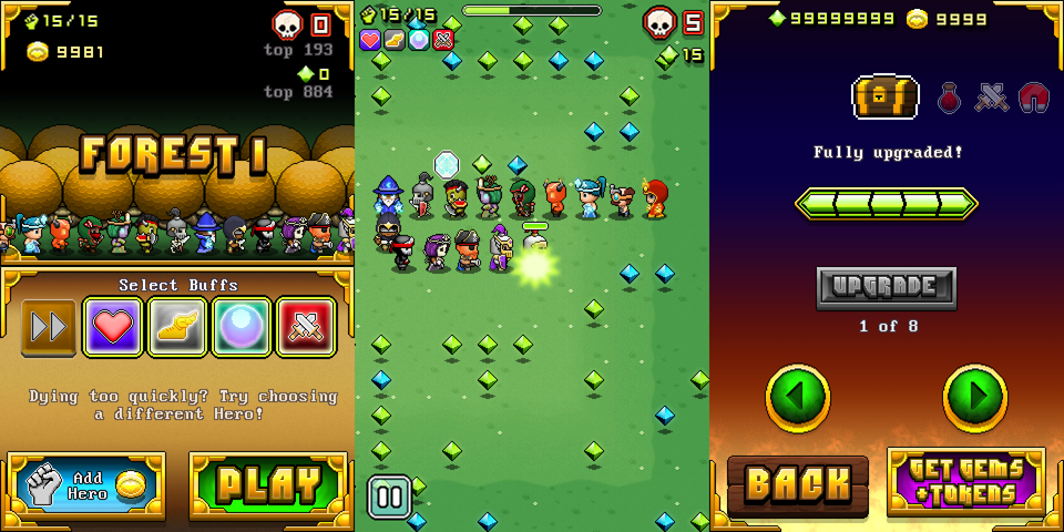 Nimble Quest god mode screenshot