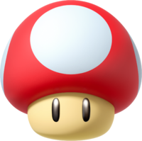 Super Mario mushroom