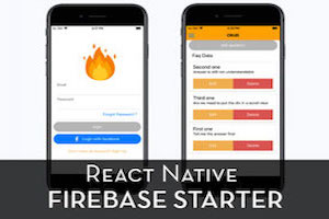 React native Firebase starter