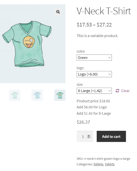 Markup by Attribute in action.