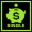Achievement badge icon