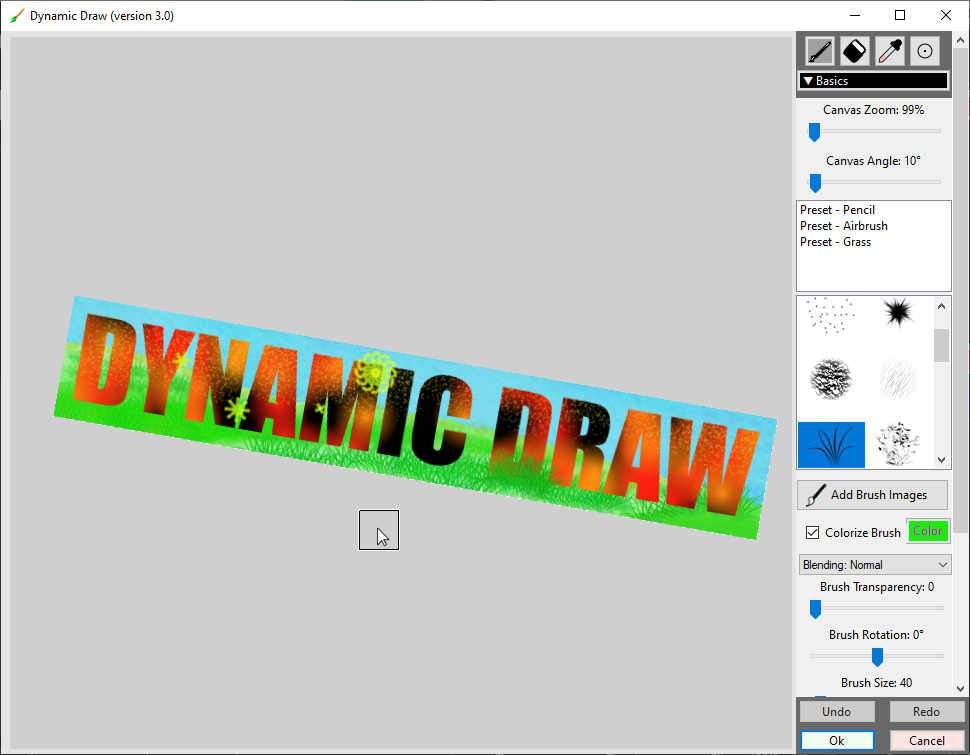 Dynamic draw