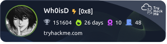 Dimm tryhackme badge
