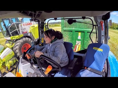 Jazz Hauling Silage To The Farm