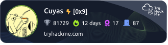 TryHackMe Badge