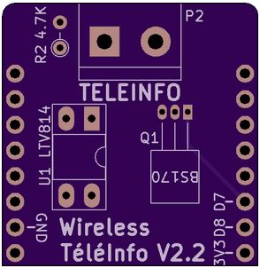 WTeleInfo PCB