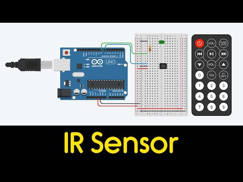 IR Sensor with Arduino in Tinkercad