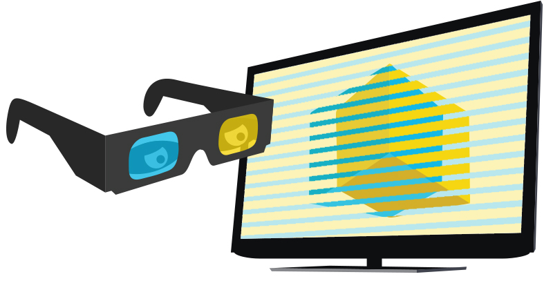 Passive-3d-tv-technology