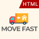 Move Fast - Relocation and Moving Service HTML5 Template