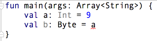 Int 数据赋值给 Byte