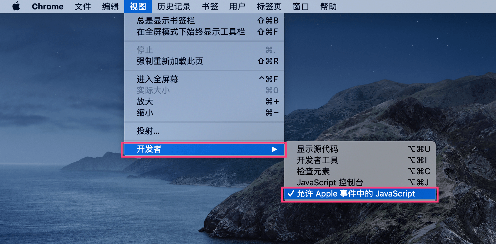 chrome设置