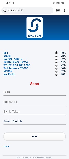 ESP8266 WiFi Captive Portal Configure wifi